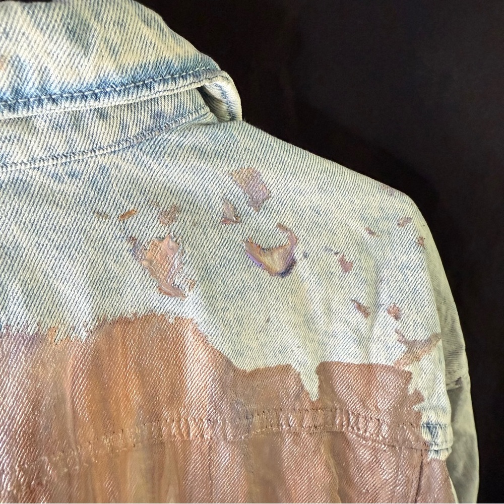 Wild Fable Multicolor Jean Jacket - Picture 4 of 11